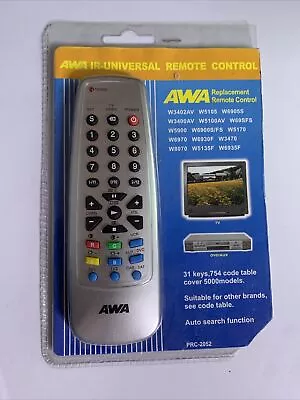 AWA Universal Remote For AWA DVD VCR Player Universal • $25