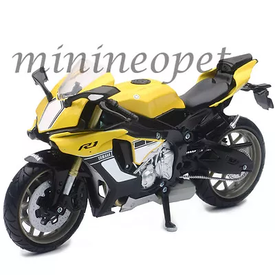 New Ray 57803 B 2015 15 Yamaha Yzf R1 Bike Motorcycle 1/12 Yellow • $11.80