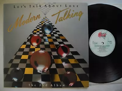 MODERN TALKING Let's Talk About Love LP 1985 Denmark Near Mint • $18