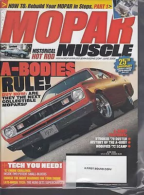 Mopar Muscle--June2008-----2533 • $4.95