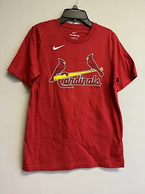 St Louis Cardinals Red Nike MLB Tee Shirt Yadier Molina #4 Youth New W/ Tags • $12.59