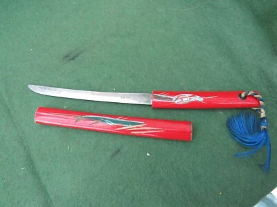 £22.99 • Buy Red Japanese Souvenir Wooden Letter Opener 25 Cm Long