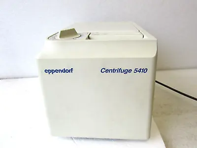 Eppendorf Micro Centrifuge 5410 - Runs Well - Timer Issue • $125