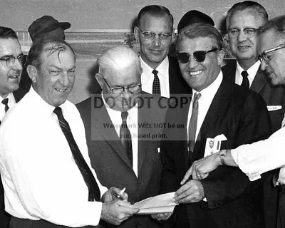 Dr. Wernher Von Braun Robert Jones And Others In 1961 - 8x10 Nasa Photo (ep-125) • $8.87