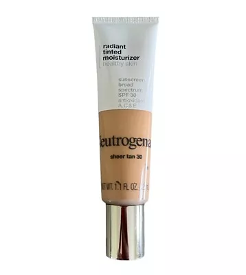 Neutrogena Sheer Tan Radiant Tinted Moisturizer New READ • $15