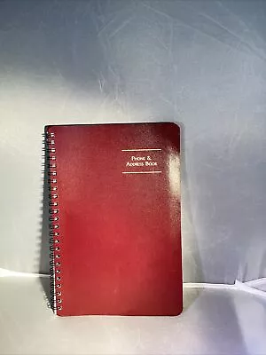 Payne Publishers Flexable Address Book Vintage • $12