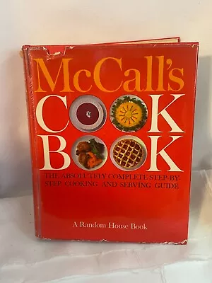 Vtg. McCall's Cookbook 1963 Housewife Recipes 1st Edition HC/DJ  1st Print • $29.99
