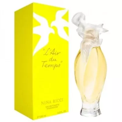 L'Air Du Temps By Nina Ricci 3.4 Oz EDT Spray NIB Sealed Perfume For Women • $54.04
