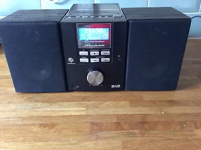 Wharfdale NE-3272 Micro CD/DAB/FM Hi-Fi System With Speakers - Working • £9.99