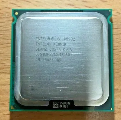 Intel Xeon X5482 Quad Core CPU 3.20 GHz 12M Cache 1600 MHz FSB Socket 771 • £94.96