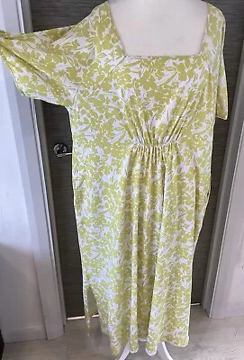 NEW CAROLE HOCHMAN XL Long Dress Carole Hochman Lounge Kaftan Dress XL 50ins • £9.99