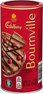 Cadbury Bournville Cocoa Powder Ideal For Baking & Hot Chocolate 250g - 2 Pack • £14.98