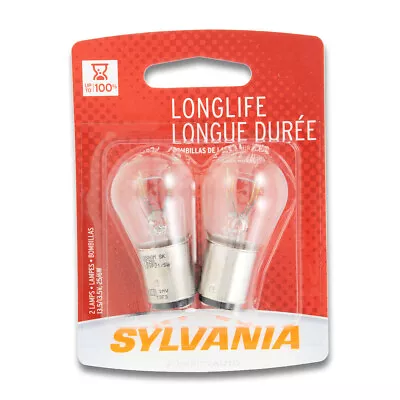 Sylvania Long Life - 2 Pack - 7528LL Light Bulb Side Marker Turn Signal Th • $9.01