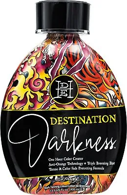 Ed Hardy Destination Darkness One Hour Color Creator Tanning Bed Lotion 13.5 Oz • $27.36