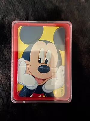 Disney Mickey Mouse Playing Cards Mini Deck New In Plastic Case • $8