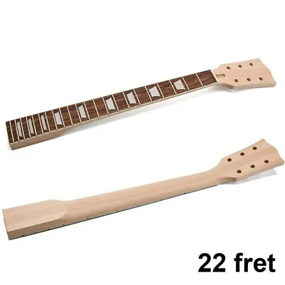 22 Fret Electric Guitar Neck For Gibson Les Paul LP Guitar Parts Replace Maple • $85.88