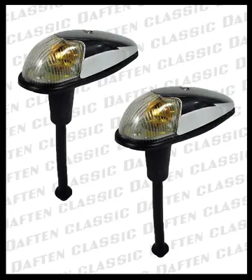 1958-63 VW Beetle Turn Signal Assembly PAIR 2pcs Volkswagen Bug 113953041A • $70