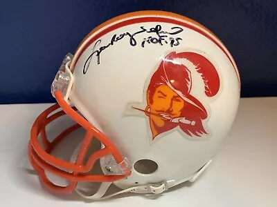 LEE ROY SELMON Signed TB Buccaneers Creamsicle Mini Helmet IMPERFECT NO COA • $49.99