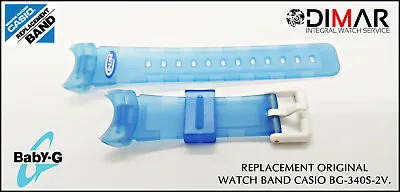 Replacement Original Watch Band Casio BG-340S-2V • $24.16