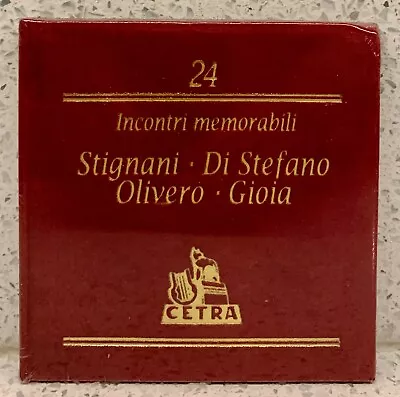 Incontri Memorabili 24 Stignani • Di Stefano (cd Cetra) Magda Oliveri • Gioia • $24.50