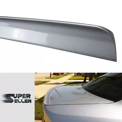 Painted #744 Silver Fit For Mercedes Benz W203 2DR Rear Trunk Lip Spoiler 01 07 • $89