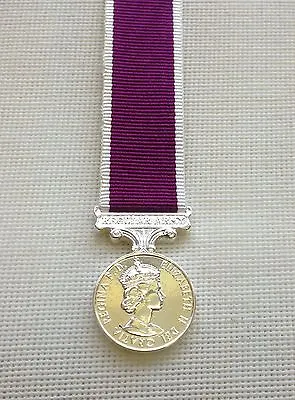 £8 • Buy Army Long Service Good Conduct, Miniature Medal, LSGC Military, LS&GC