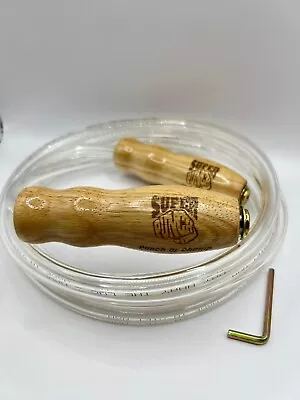 Supper Punch Muay Thai Kick Boxing Gear Mma Wooden Jump Skipping Rope 1lb • $22