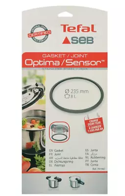 Tefal Pressure Cooker Gasket 791947 Optima Sensor 8l Genuine Part In Heidelberg • $38