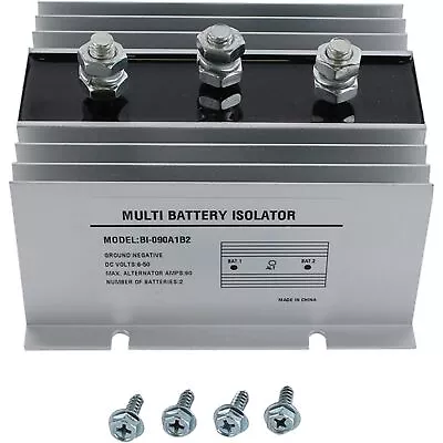 Battery Isolator For 90 Amp Dual Multi 2 Marine RV EMS; 626-01001 • $56.37