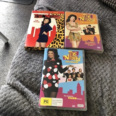 £21.99 • Buy The Nanny Fran Drescher Complete Seasons 1 2 3 Dvd Box Sets Mixed Regions Series