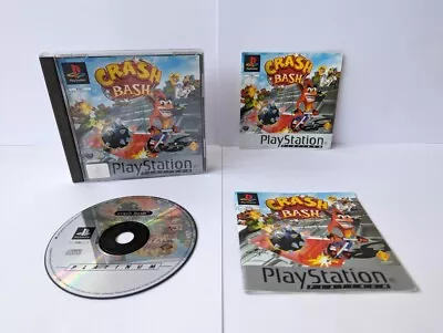 Crash Bash PlayStation Platinum Complete VGC • £24.99