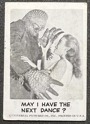 1961 Leaf Spook Stories (universal Pictures) Trading Card #32 Poor • $1