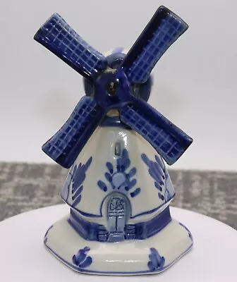 Delft Style Windmill Hand Painted 989842 • $14.99