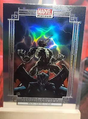 2023-2024 Upper Deck Marvel Platinum Iconic Covers Venom Issue 1 -IC21 RAINBOW • $20