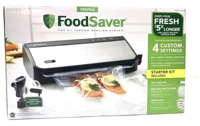 $72.99 • Buy FoodSaver Vacuum Sealing System With Handheld Sealer Attachment FM2900 3248298