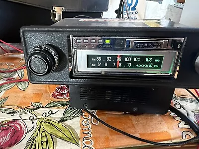 Vintage Audiovox AM/FM 8 Track Car Stereo - Model C-977A Working Video • $175