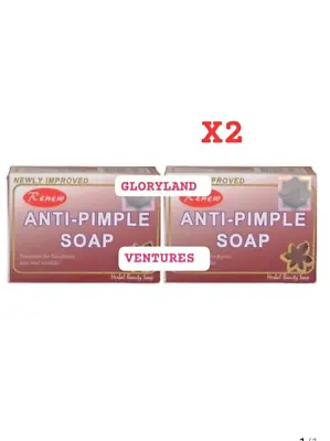Renew  Anti-Pimple Soap 135g (Treatment For Black Spots Acne And Wrinkles) • £14.99