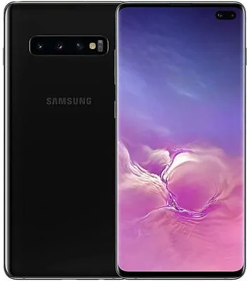 $249 • Buy Samsung Galaxy S10+ Plus SM-G975U - 128GB - Prism Black Fully Unlocked Open Box