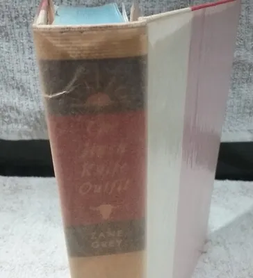 Zane Grey - The Hash Knife Outfit - 1961 - Hardcover /Cellophane? Dust Jacket • $5