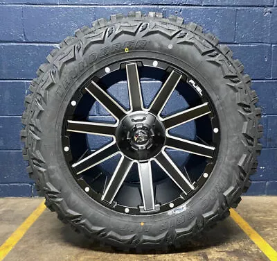 20x10 Fuel Contra 35  MT Wheels Rims Tires Package 8x170 Ford Super Duty F250 • $2749