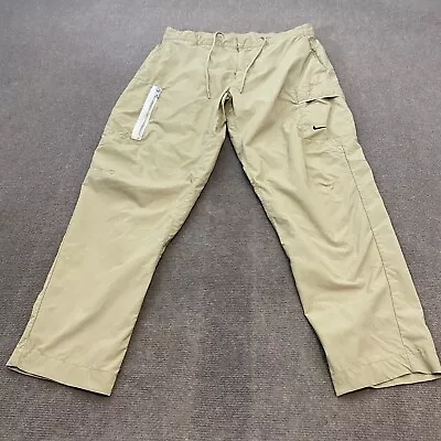 Nike Sportswear Essentials Utility Jogger Nylon Cargo Pants Beige Tan Men's 32 • $38.95