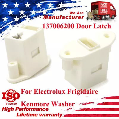 $9.99 • Buy Door/Drawer Pedestal Latch For Electrolux Frigidaire Kenmore Washer 137006200 US