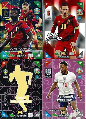 Panini Euro 2020 Adrenalyn Xl Kick Off Rarer Cards Mint • £1.24