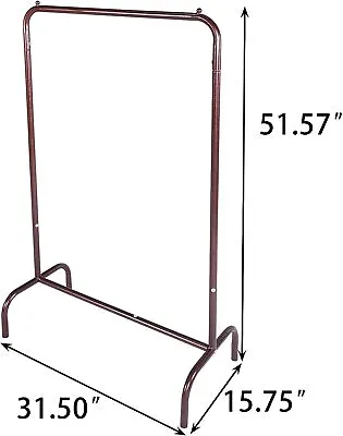 Sturdy Clothes Rail Rack Storage Garment Shelf Display Hanging Stand Heavy Duty • $19.99