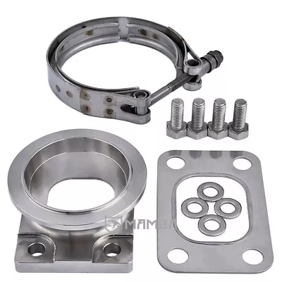 SUS310 Turbo Manifold Flange Adapter T25 To V-Band Fits For Garrett G25 G30 G35 • $214.50