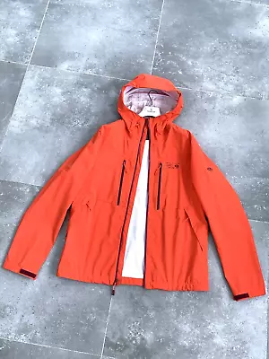 Men's MOUNTAIN HARDWEAR Waterproof Hardshell Jacket Outdoor Sport Coat SZ M - L • $62.24