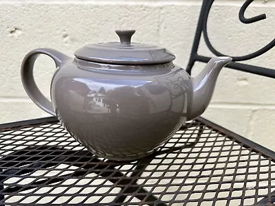 Le Creuset Stoneware Classic Teapot - 1 Litre - Taupe - Dark Grey - 4-4. 4  High • £24.99