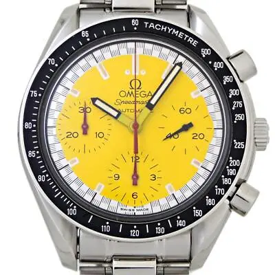 Omega Speedmaster Ref.3510.12.00 Racing Schumacher Yellow Automatic Mens Watch • $7058.46