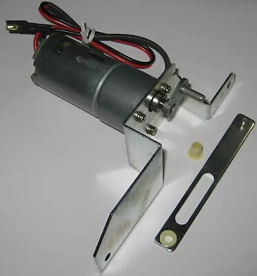 25 RPM Gearhead 6 V DC Motor W/ Reciprocating Arm / Link / Mounting Bracket • $19.95