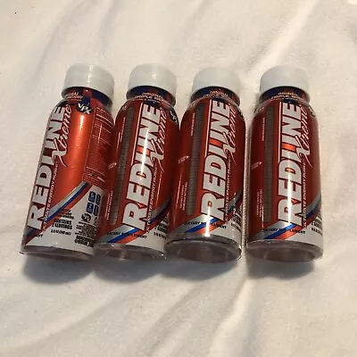 VPX Redline Xtreme Energy Shot 8 Oz  Ea Original Triple Berry Lot Of  4 Bottles • $20